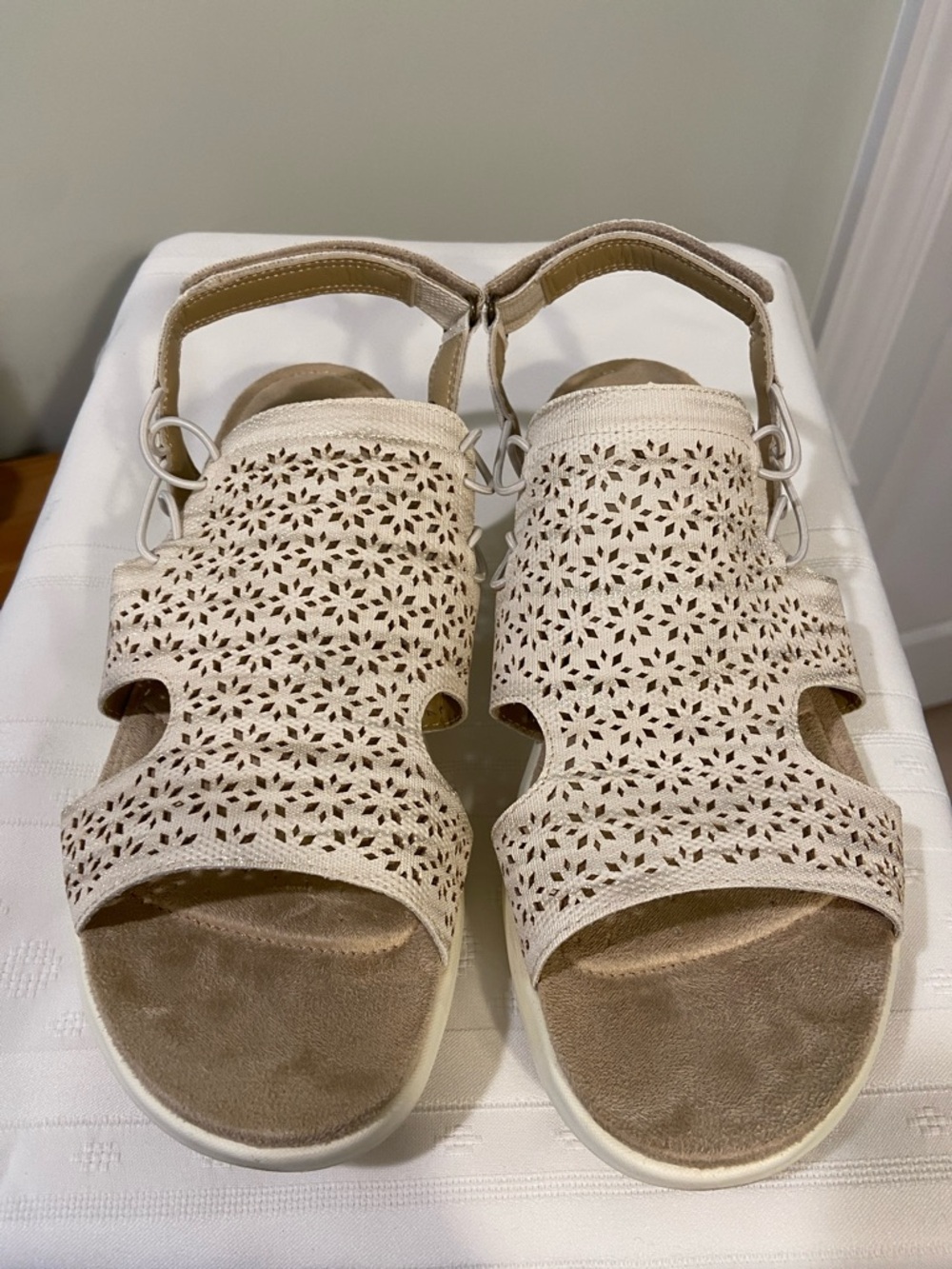 Slingback Wedge Sandals